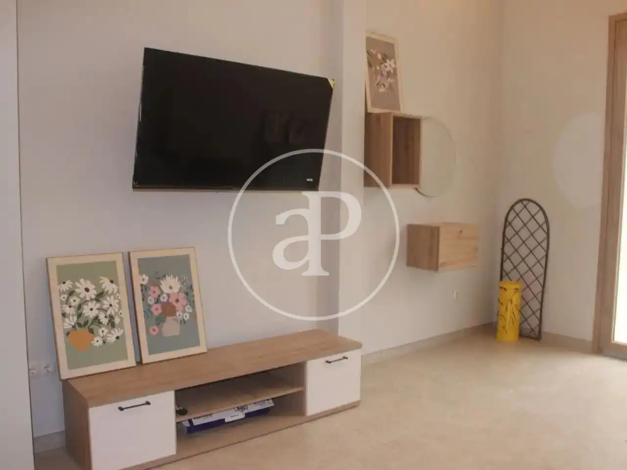 Sala de estar de Piso de alquiler en Valencia con Aire acondicionado, Calefacción y Terraza