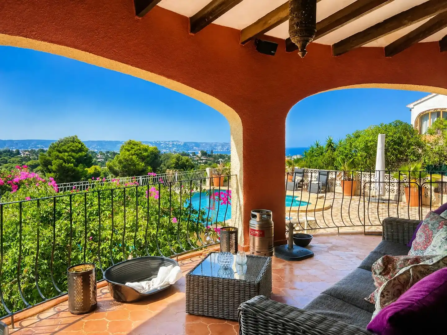 Terrassa de Casa o xalet en venda en Jávea / Xàbia amb Aire condicionat, Calefacció i Jardí privat