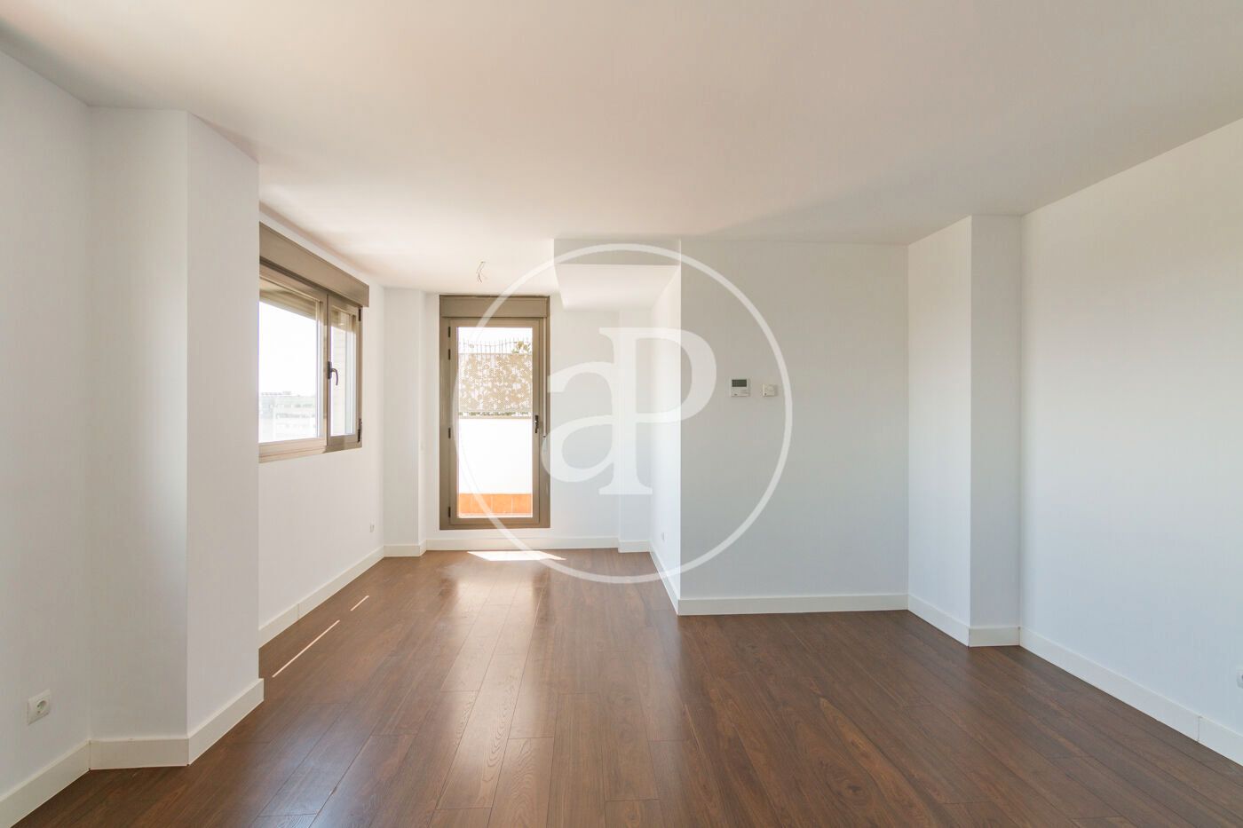 Living room of Duplex to rent in  Madrid Capital  with Air Conditioner, Heating and Terrace