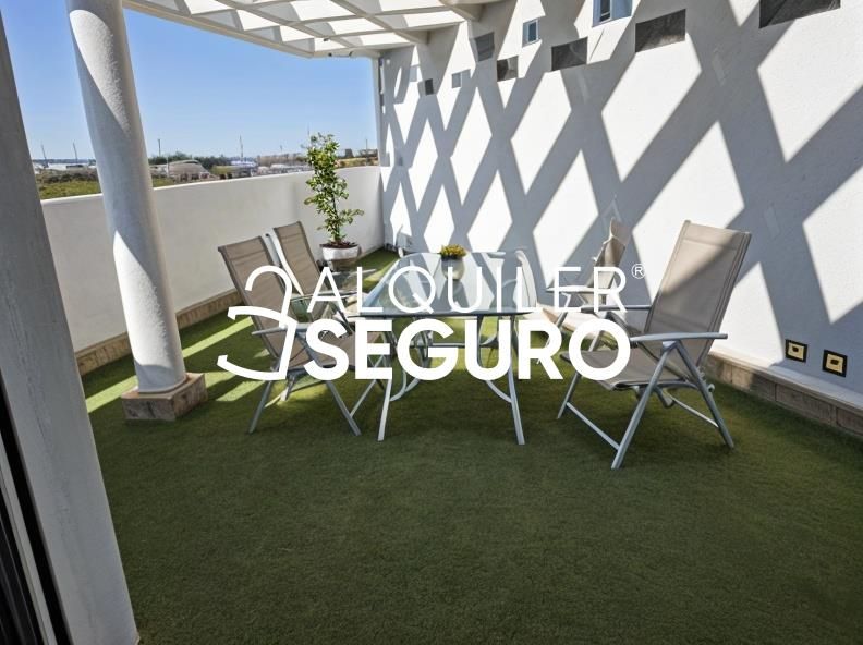 Terrace of Flat to rent in Montequinto  with Air Conditioner, Terrace and Swimming Pool