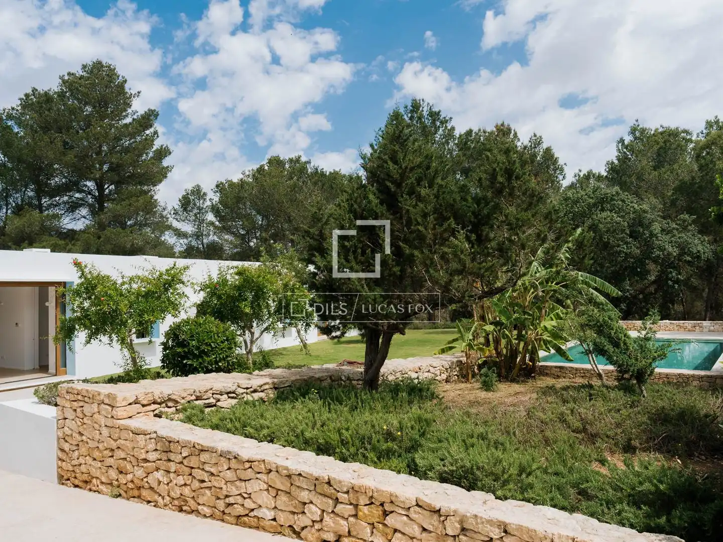 Jardín de Casa o chalet en venta en Santa Eulària des Riu con Aire acondicionado, Calefacción y Jardín privado