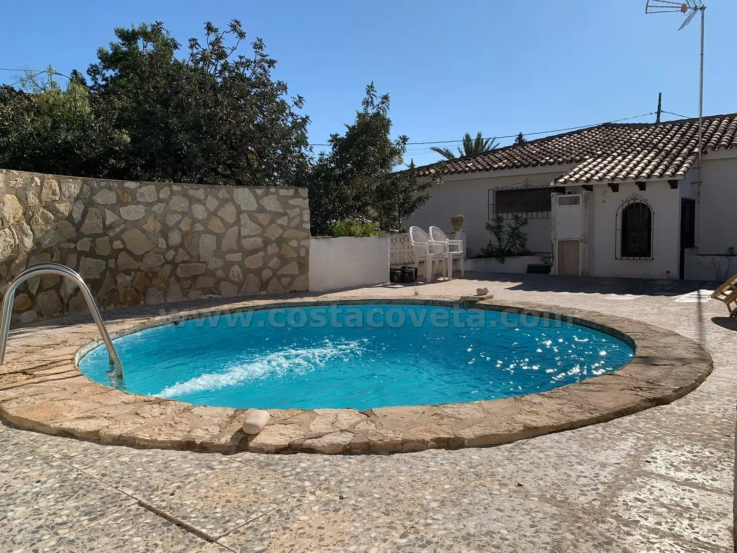 Swimming pool of Houses for sale in El Campello  with Private garden, Terrace and Swimming Pool
