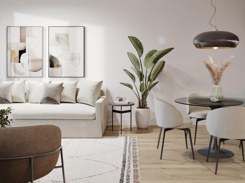 Living room of Flat for sale in Val de San Vicente   with Heating, Private garden and Terrace