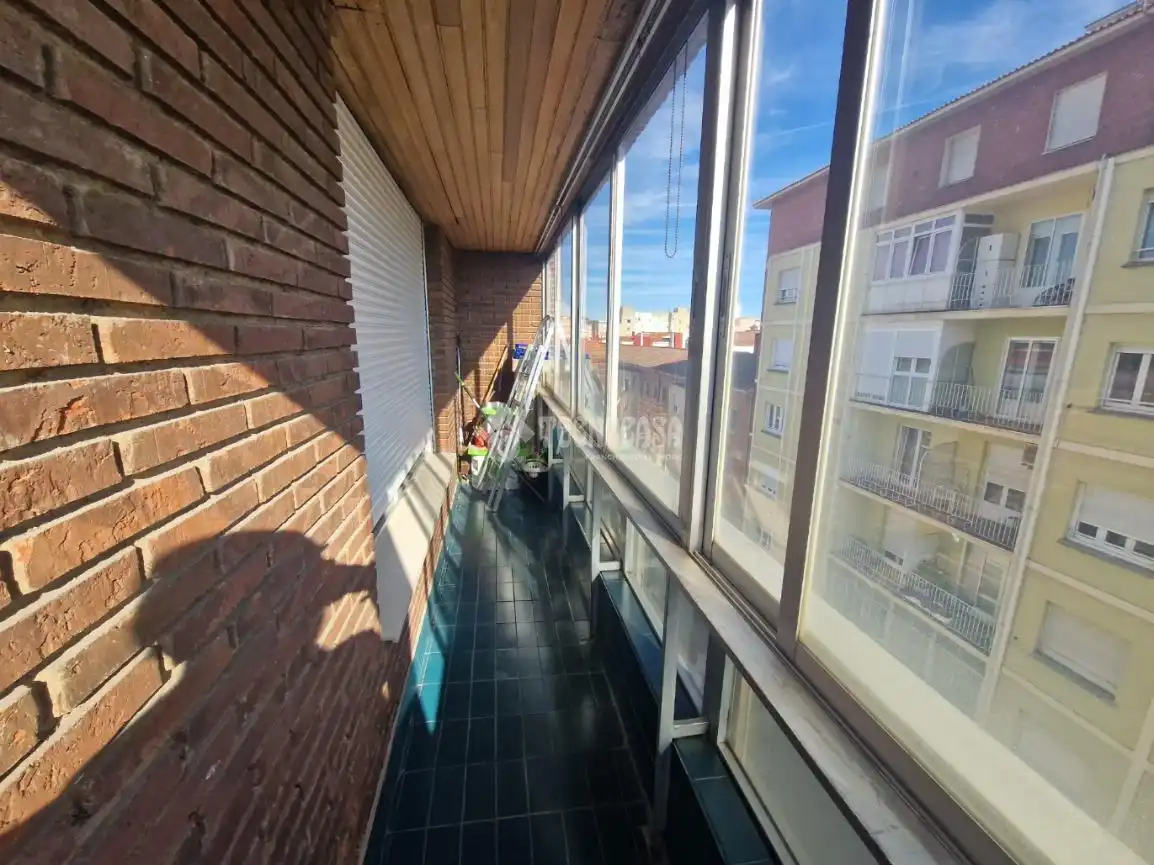 Terraza de Piso en venta en Palencia con Calefacción, Parquet y Terraza