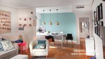 Dining room of Flat for sale in  Madrid Capital  with Air Conditioner, Heating and Parquet flooring