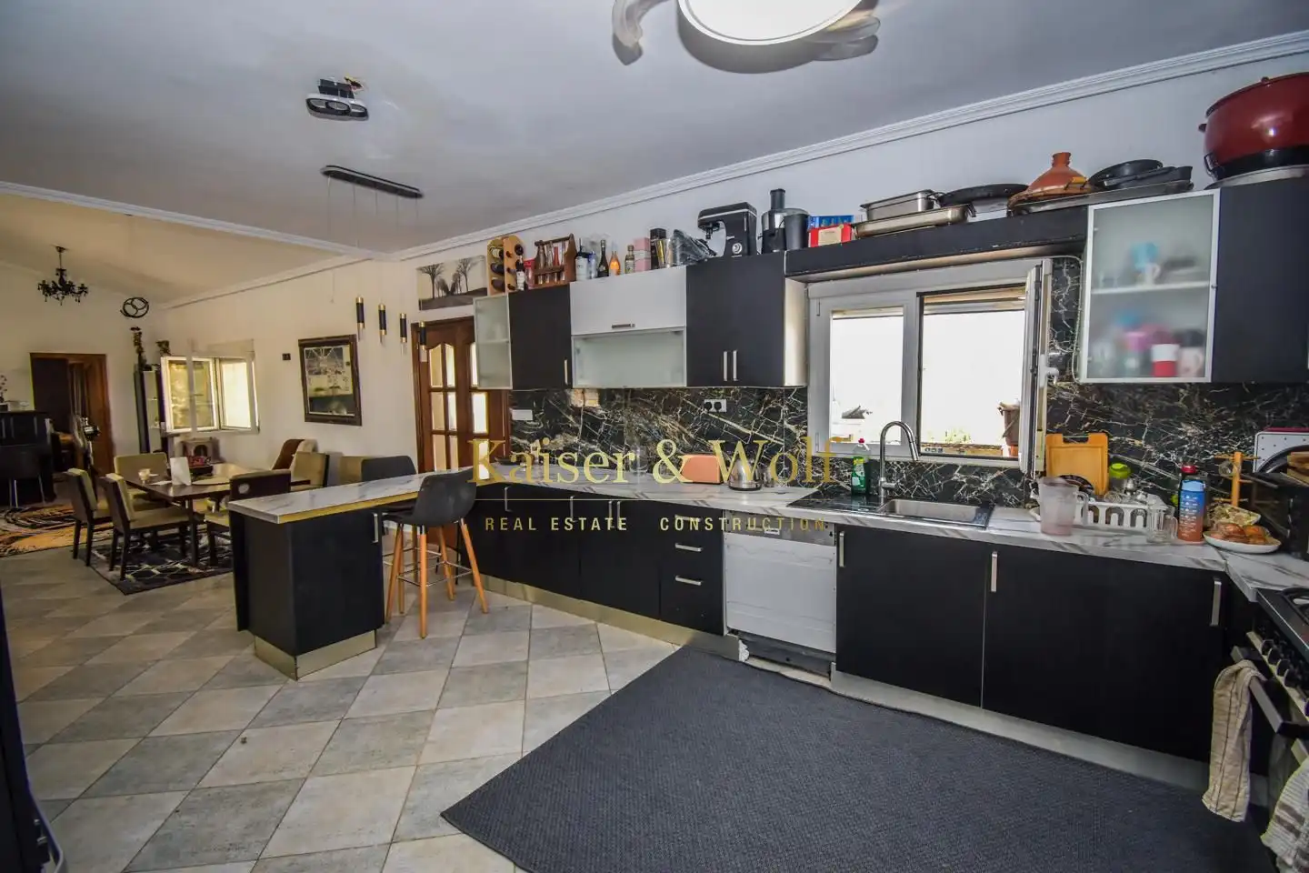 Cocina de Finca rústica en venta en Crevillent con Jardín privado, Terraza y Piscina