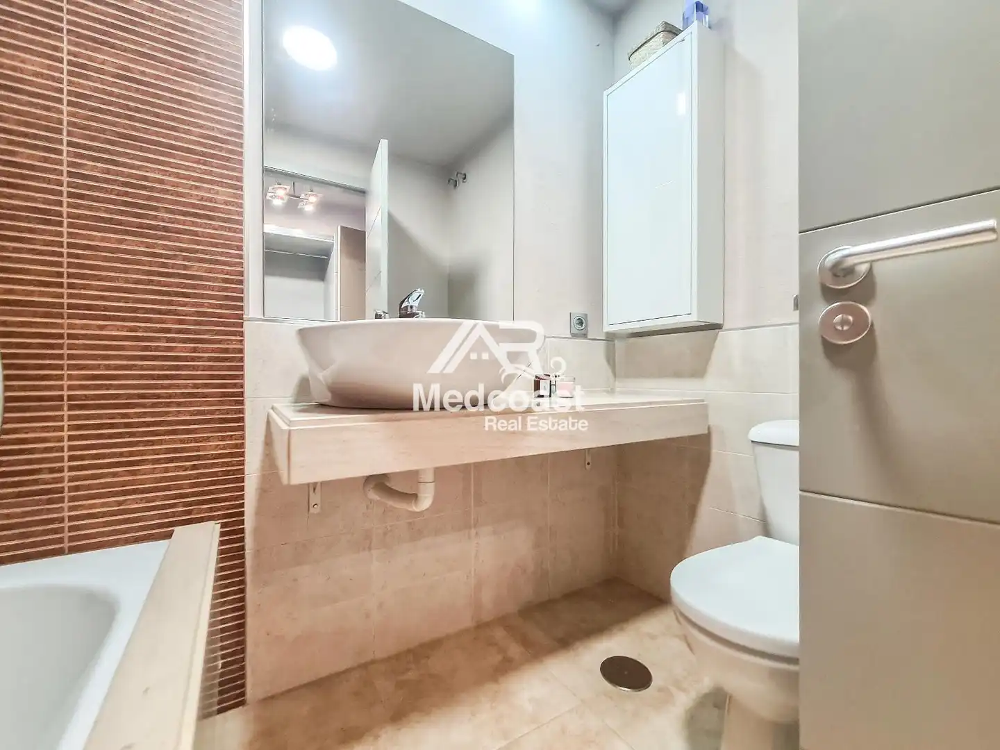 Bathroom of Flat for sale in Vera  with Air Conditioner, Terrace and Storage room