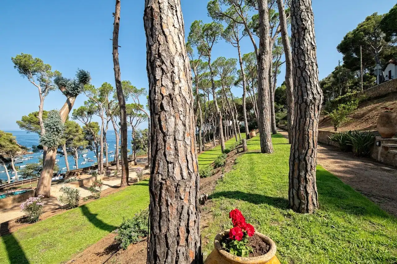 Garden of Houses for sale in Palafrugell  with Heating, Terrace and Swimming Pool