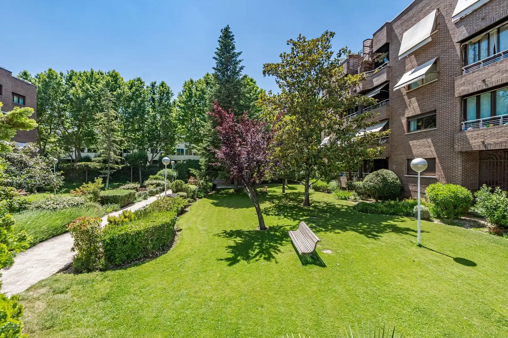 Jardí de Àtic en venda en Pozuelo de Alarcón amb Aire condicionat, Calefacció i Jardí privat