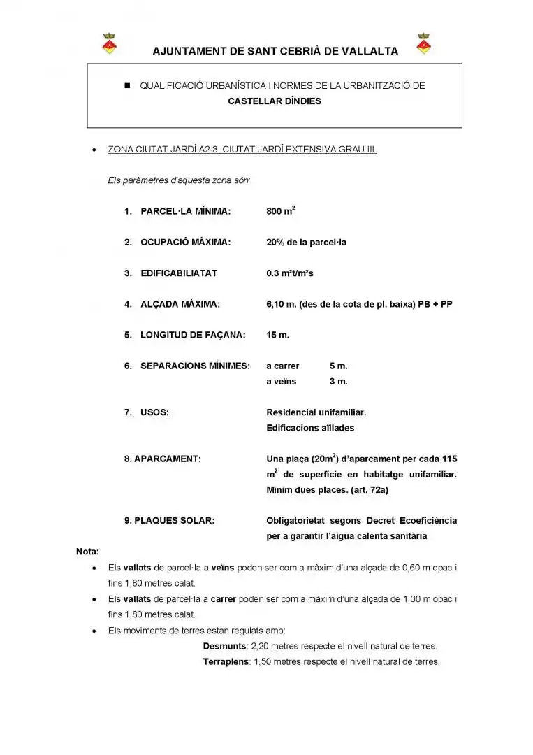 Wohnbaugrundstück zum Verkauf in Morera 2, imagen 3