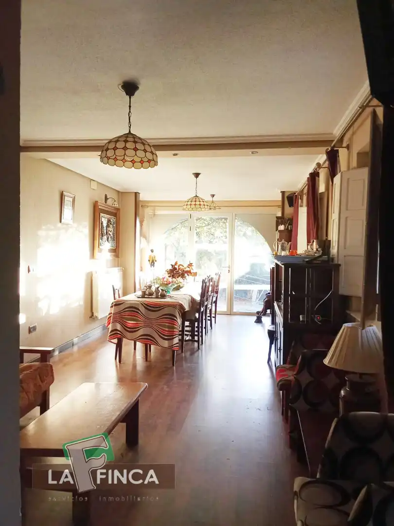 Dining room of Houses for sale in Muros de Nalón  with Heating, Parquet flooring and Terrace