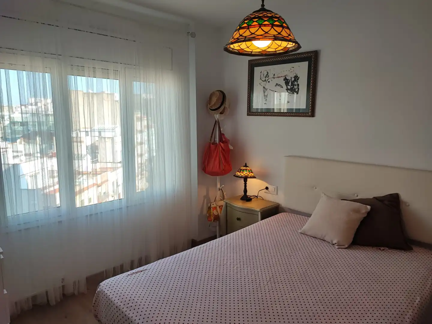 Schlafzimmer von Dachboden zum Verkauf in Tarragona mit Klimaanlage, Heizung und Parkett