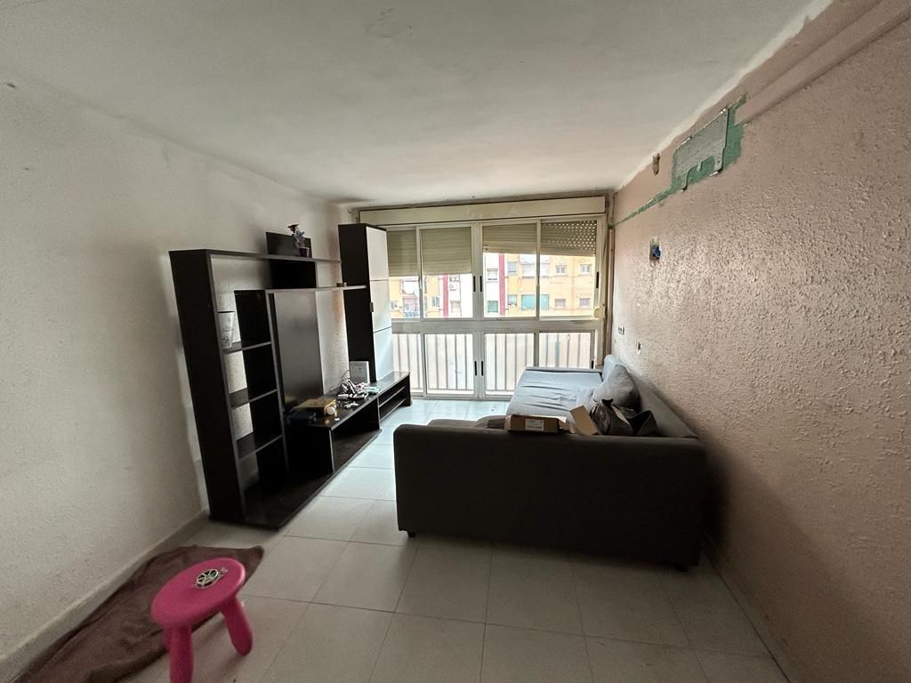 Living room of Flat for sale in Badalona