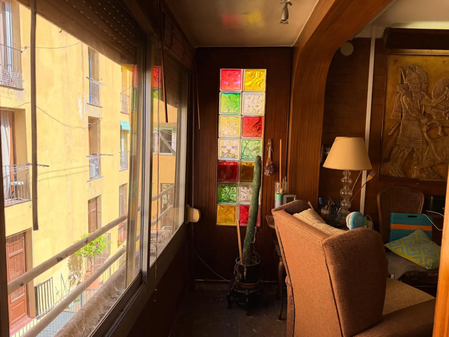 Vista exterior de Piso en venta en Barcelona con Horno y Balcón