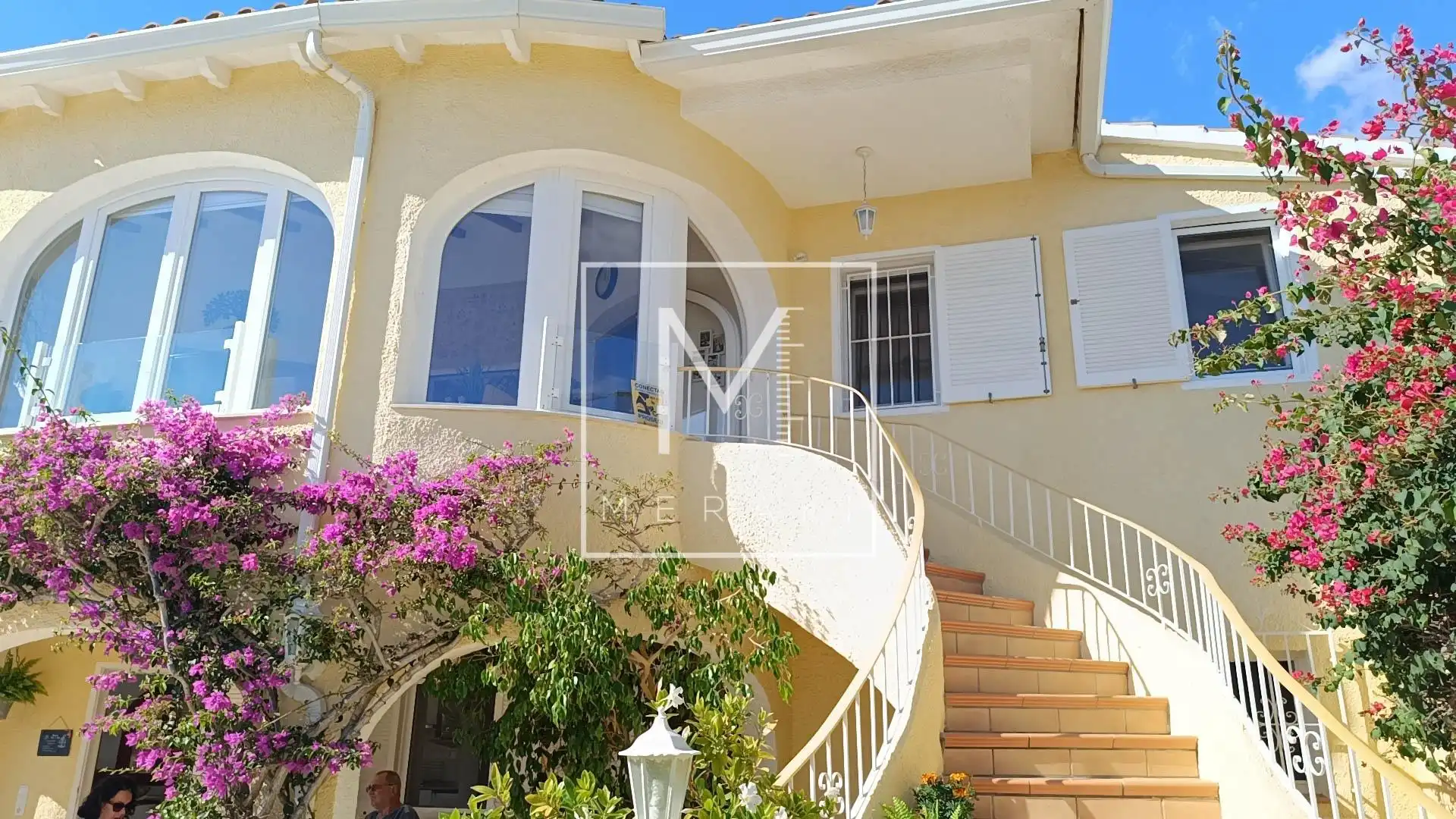 Vista exterior de Casa o chalet en venta en Calpe / Calp con Aire acondicionado, Calefacción y Jardín privado