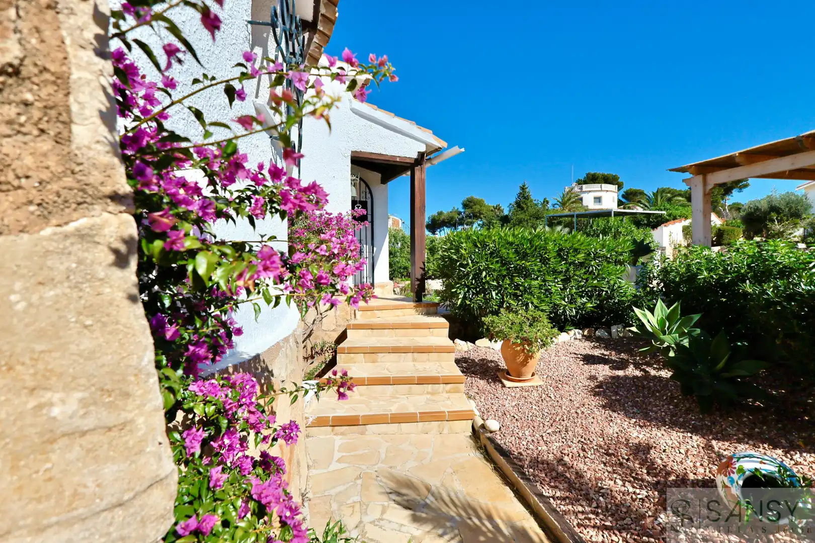 Jardí de Casa o xalet en venda en Jávea / Xàbia amb Terrassa i Piscina