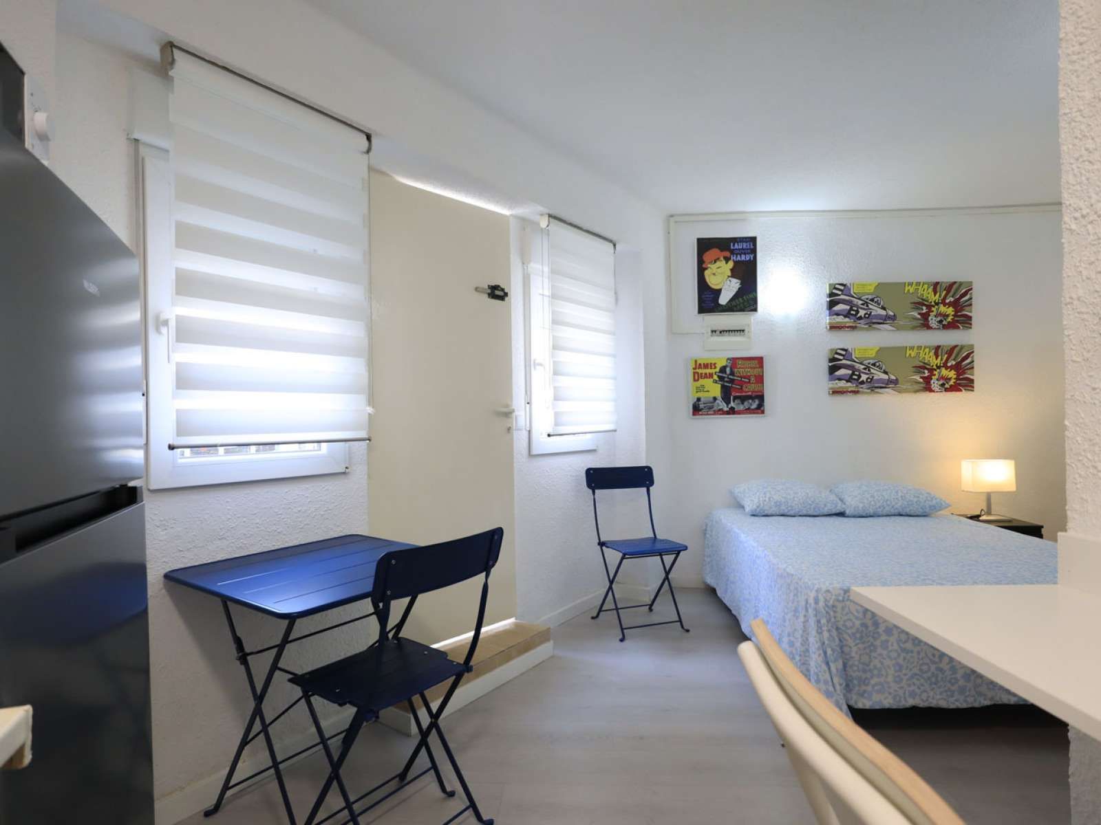Dormitori de Estudi per a compartir en  Madrid Capital amb Aire condicionat i Terrassa