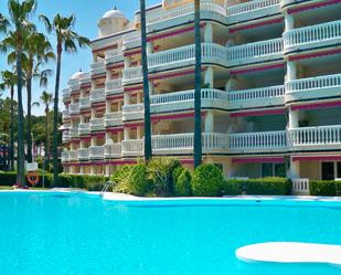 Piscina de Apartament en venda en Alcalà de Xivert amb Aire condicionat, Jardí privat i Terrassa