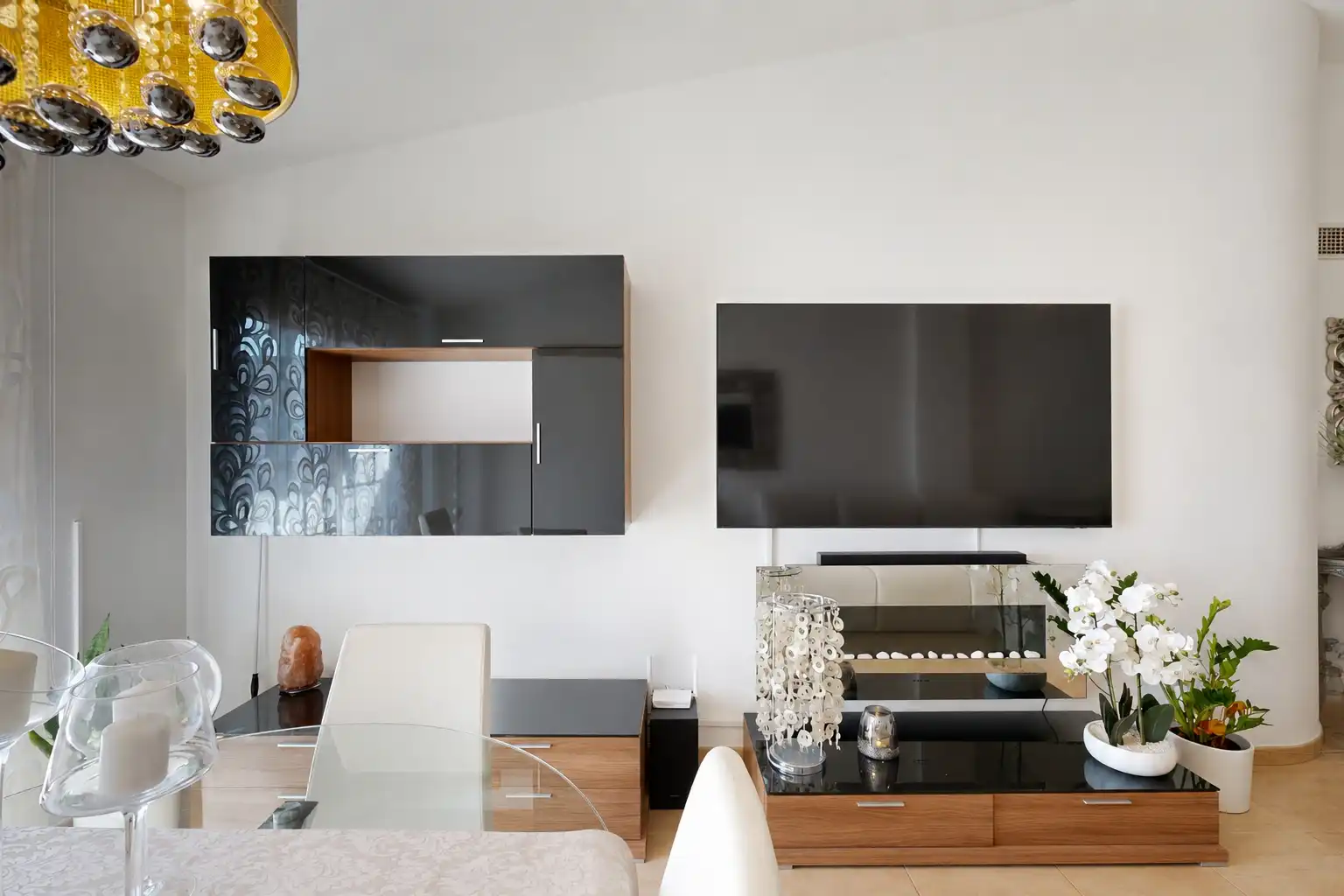 Sala d'estar de Àtic en venda en Murcia amb Aire condicionat, Terrassa i Traster
