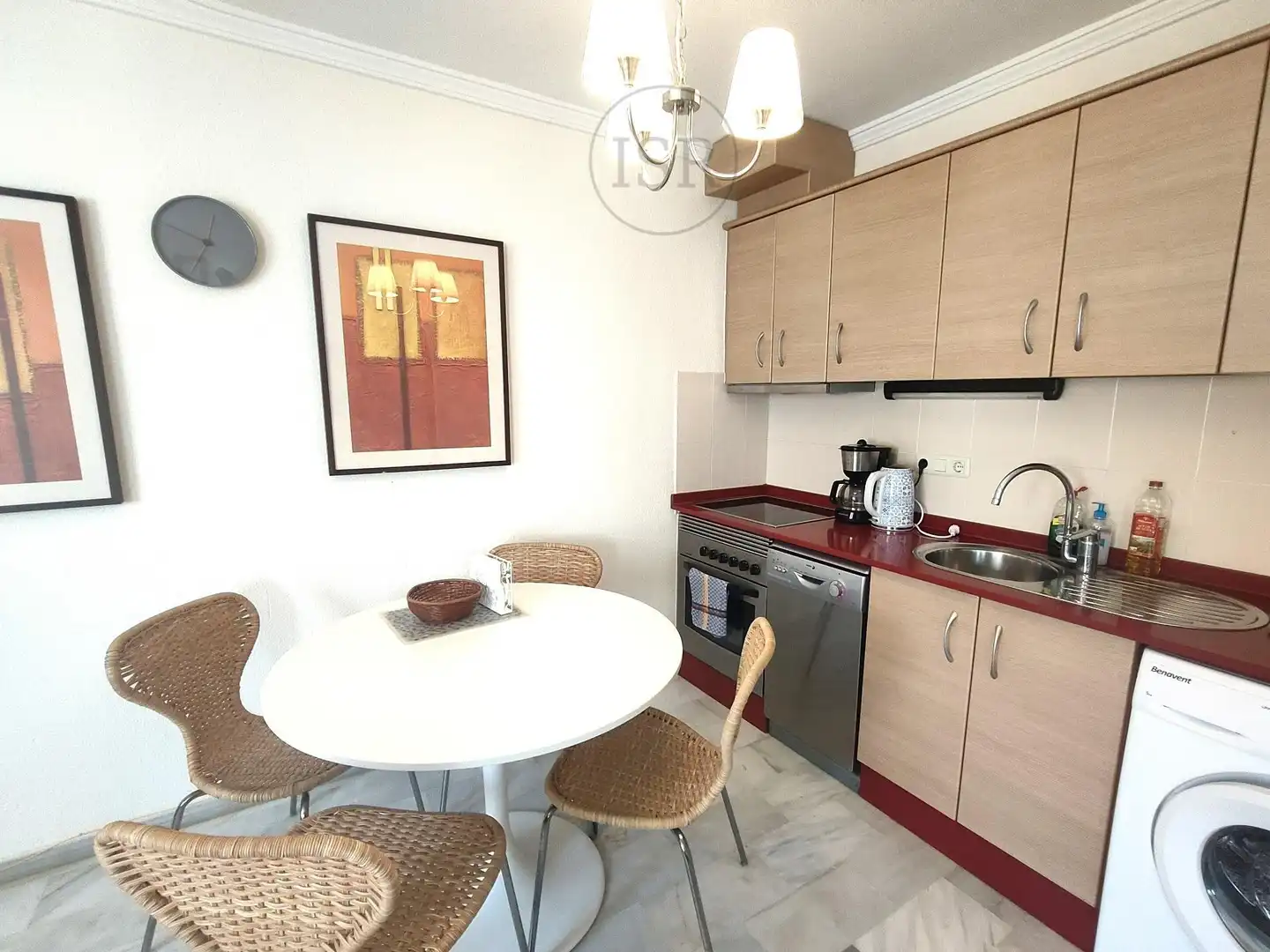 Cocina de Apartamento en venta en Vera con Aire acondicionado, Calefacción y Terraza