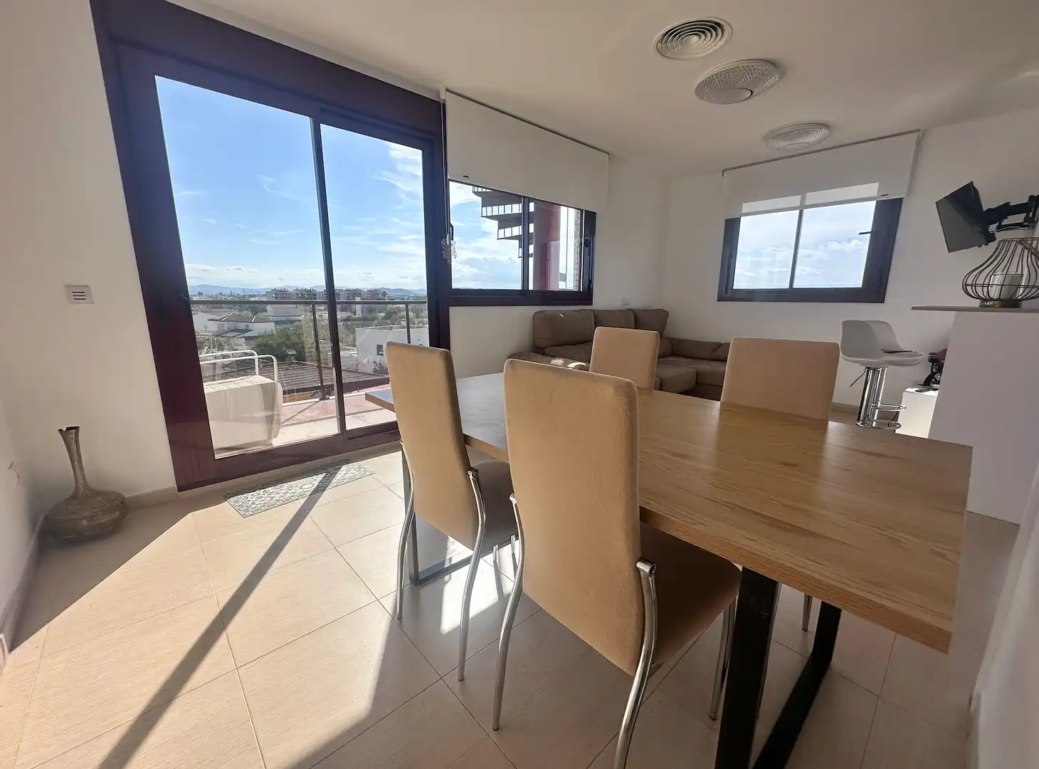 Comedor de Ático en venta en Vinaròs con Aire acondicionado, Calefacción y Jardín privado