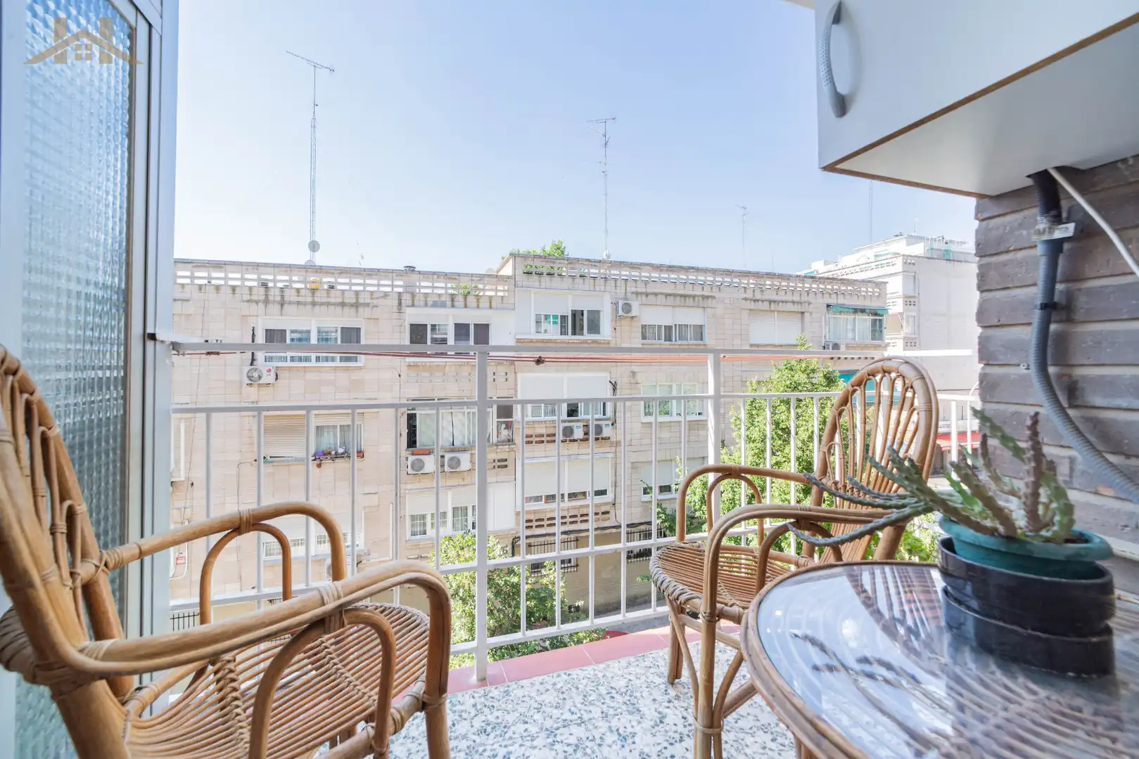 Balcony of Flat for sale in Alcorcón  with Air Conditioner, Heating and Terrace