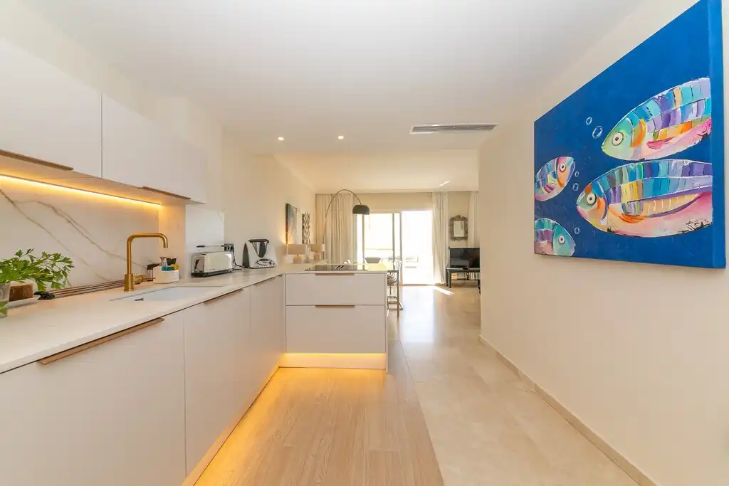 Kitchen of Apartments for rent in Fuengirola  with Air Conditioner, Terrace and Furnished