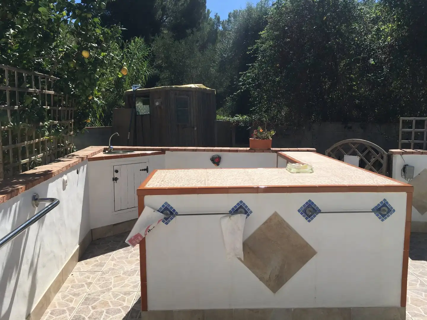 Piscina de Finca rústica en venta en Vélez de Benaudalla con Aire acondicionado, Calefacción y Terraza