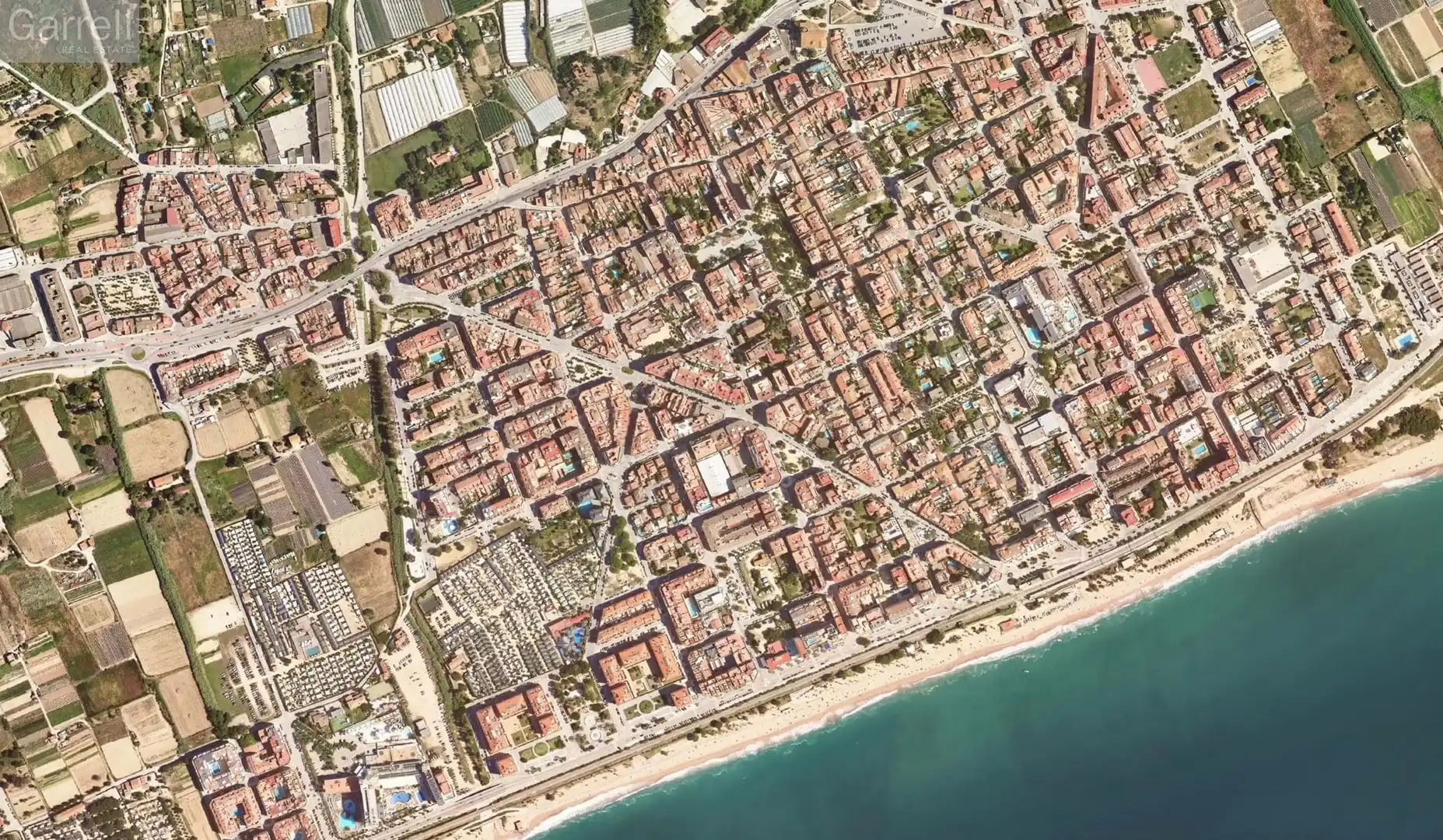 Vista exterior de Piso en venta en Pineda de Mar con Terraza y Amueblado