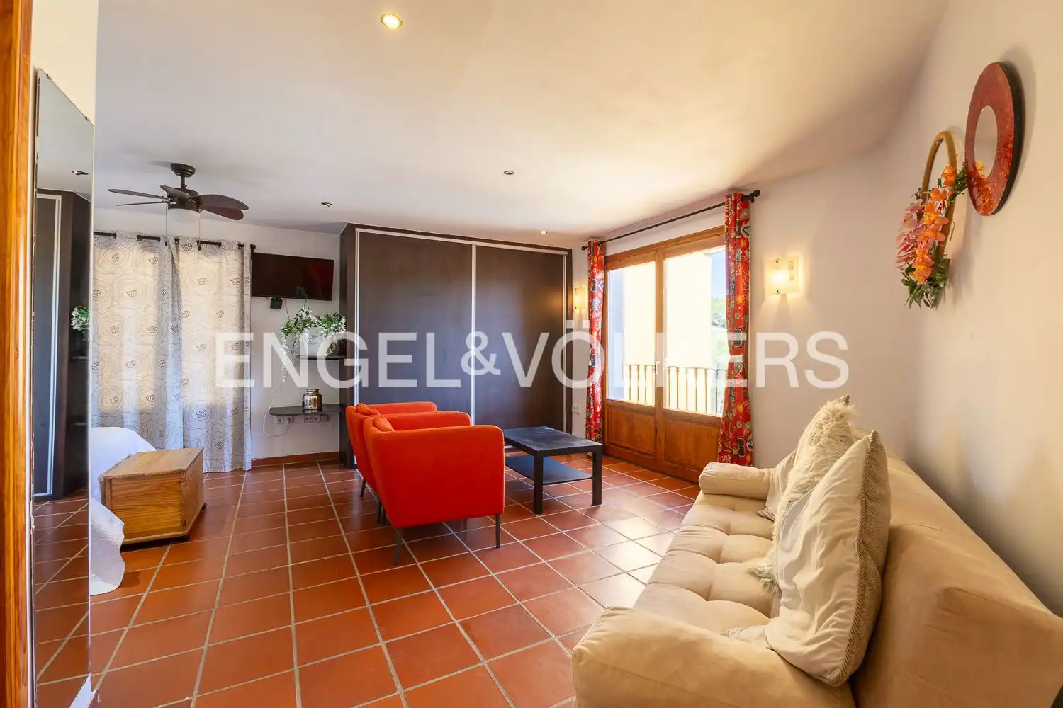 Sala de estar de Casa o chalet en venta en Xaló con Aire acondicionado, Calefacción y Jardín privado