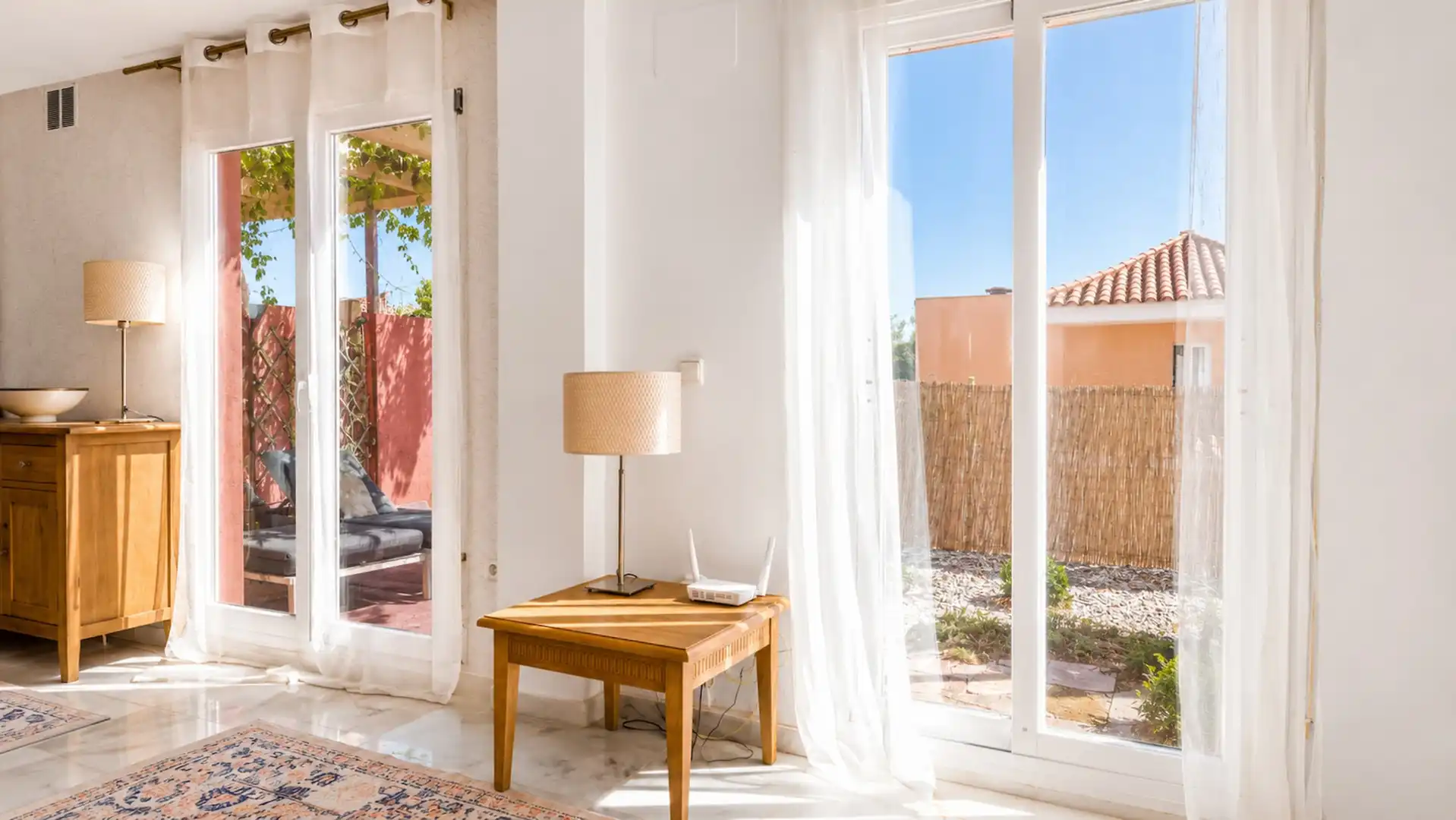 Garten von Maisonette zum Verkauf in Manilva mit Privatgarten, Terrasse und Schwimmbad