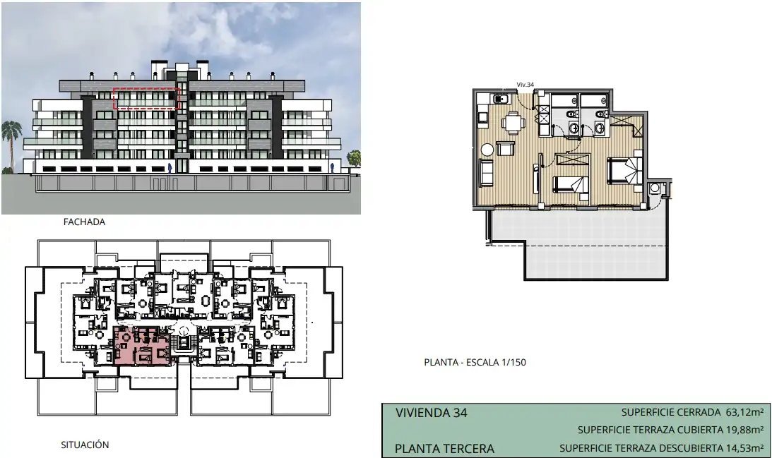 Wohnungen zum Verkauf in Puerto de la Cruz mit Terrasse, Internet und Gemeinschaftspool