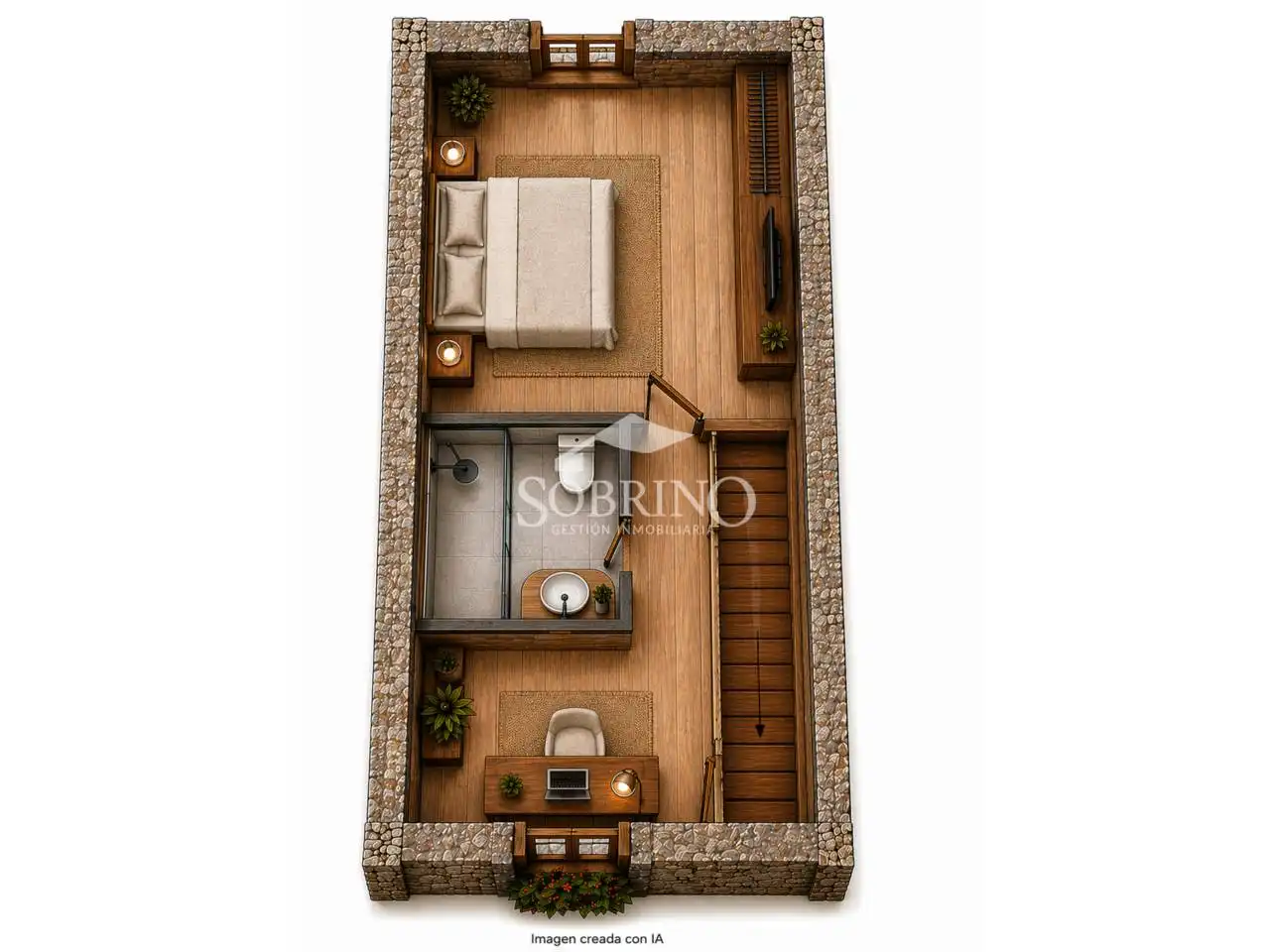Bedroom of Houses for sale in Llanes  with Private garden