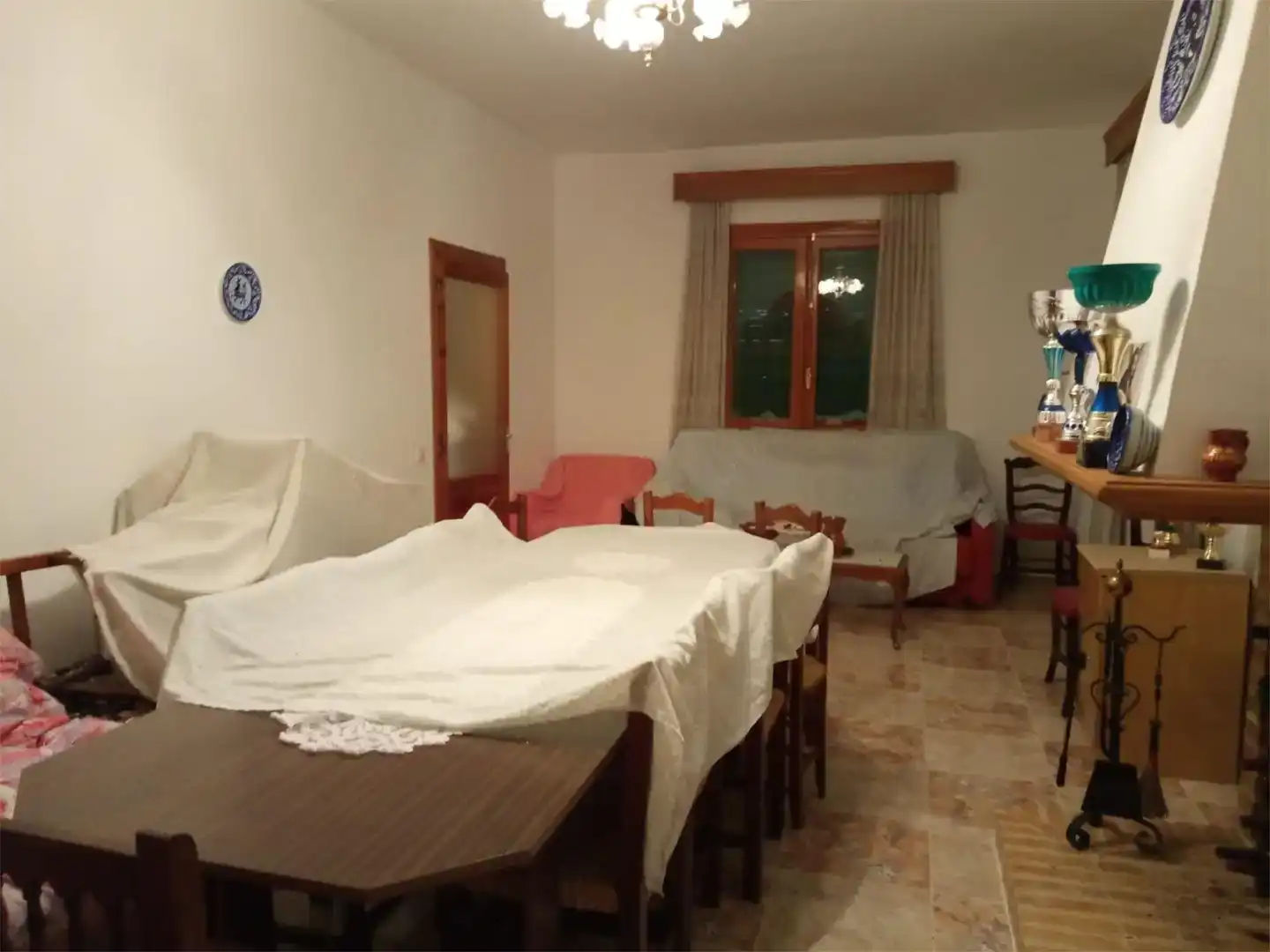 Menjador de Casa o xalet en venda en Almagro amb Piscina