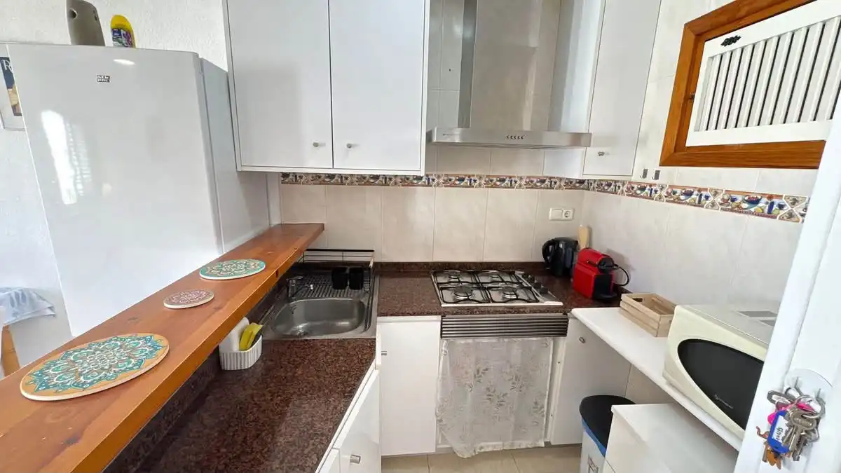 Kitchen of Apartments for sale in San Pedro del Pinatar  with Air Conditioner, Furnished and Oven