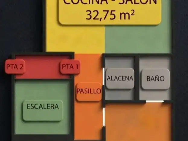 Vista exterior de Piso en venta en  Valencia Capital con Aire acondicionado y Balcón