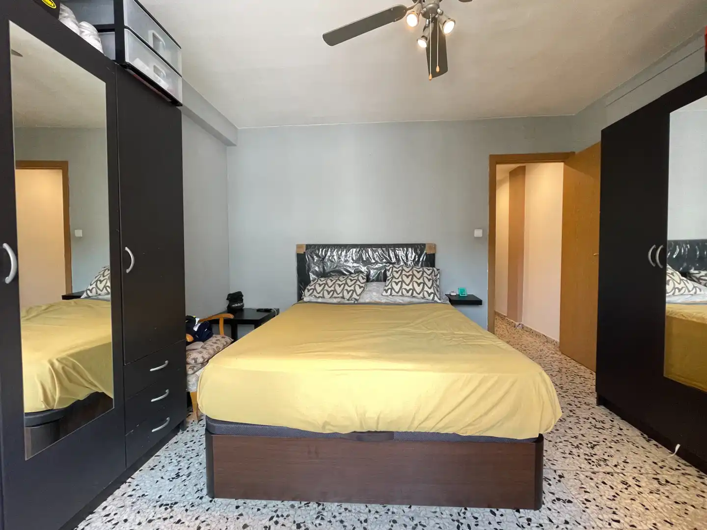 Schlafzimmer von Wohnung zum Verkauf in Ejea de los Caballeros mit Terrasse, Abstellraum und Möbliert