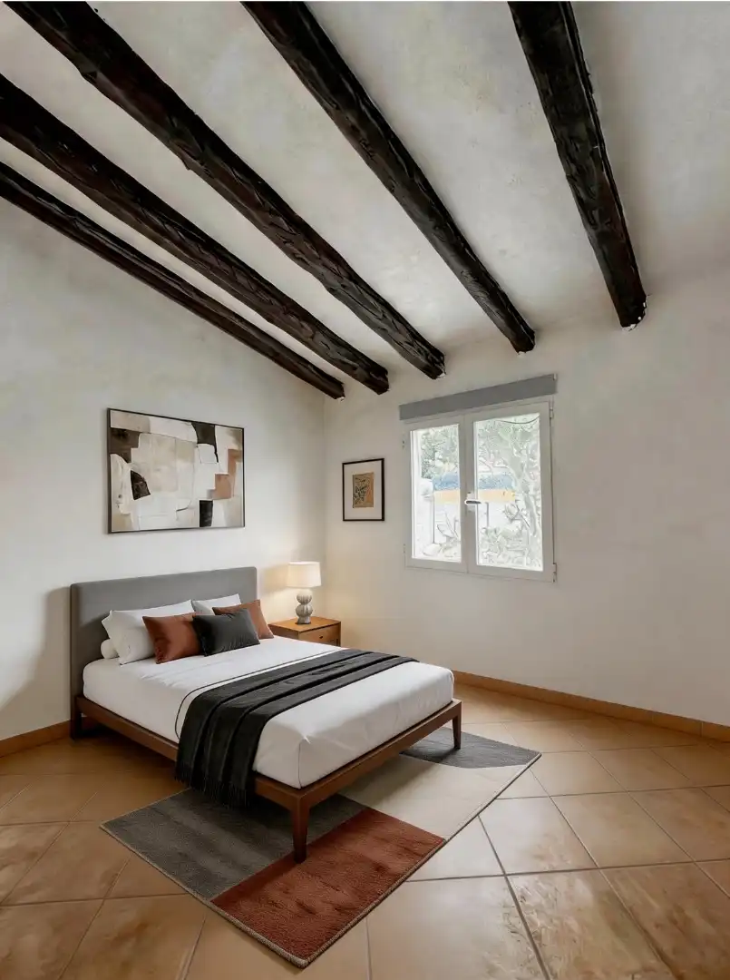 Dormitori de Casa o xalet de lloguer en Dénia amb Aire condicionat, Calefacció i Jardí privat
