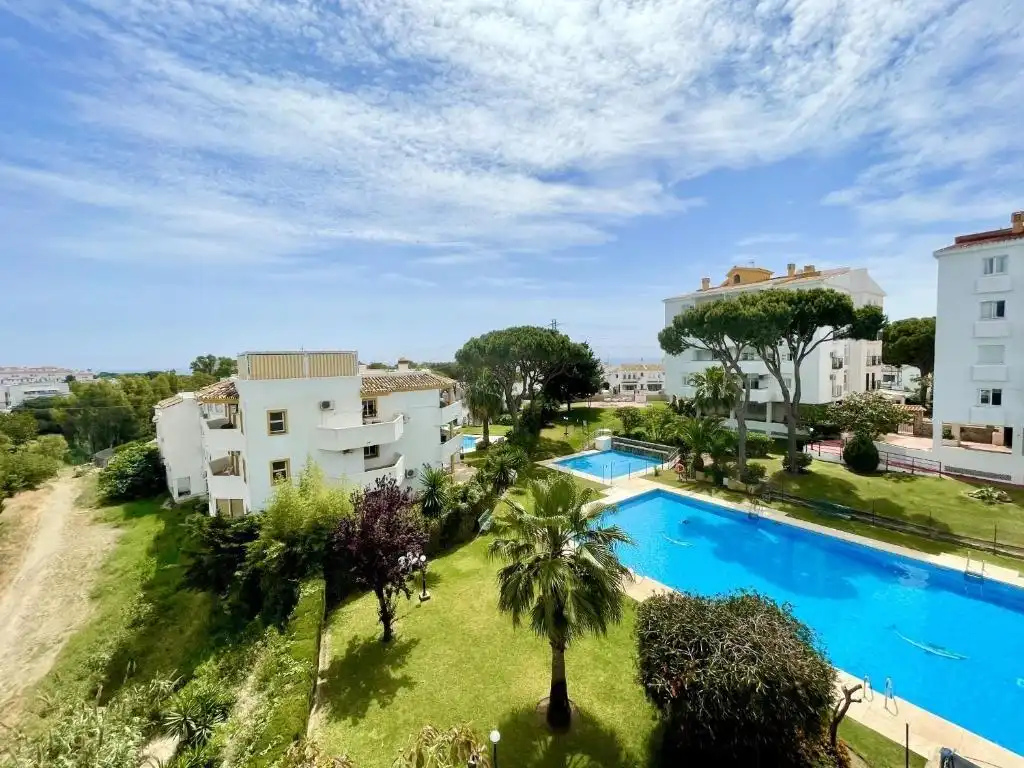 Vista exterior de Apartamento en venta en Mijas con Jardín privado, Terraza y Amueblado