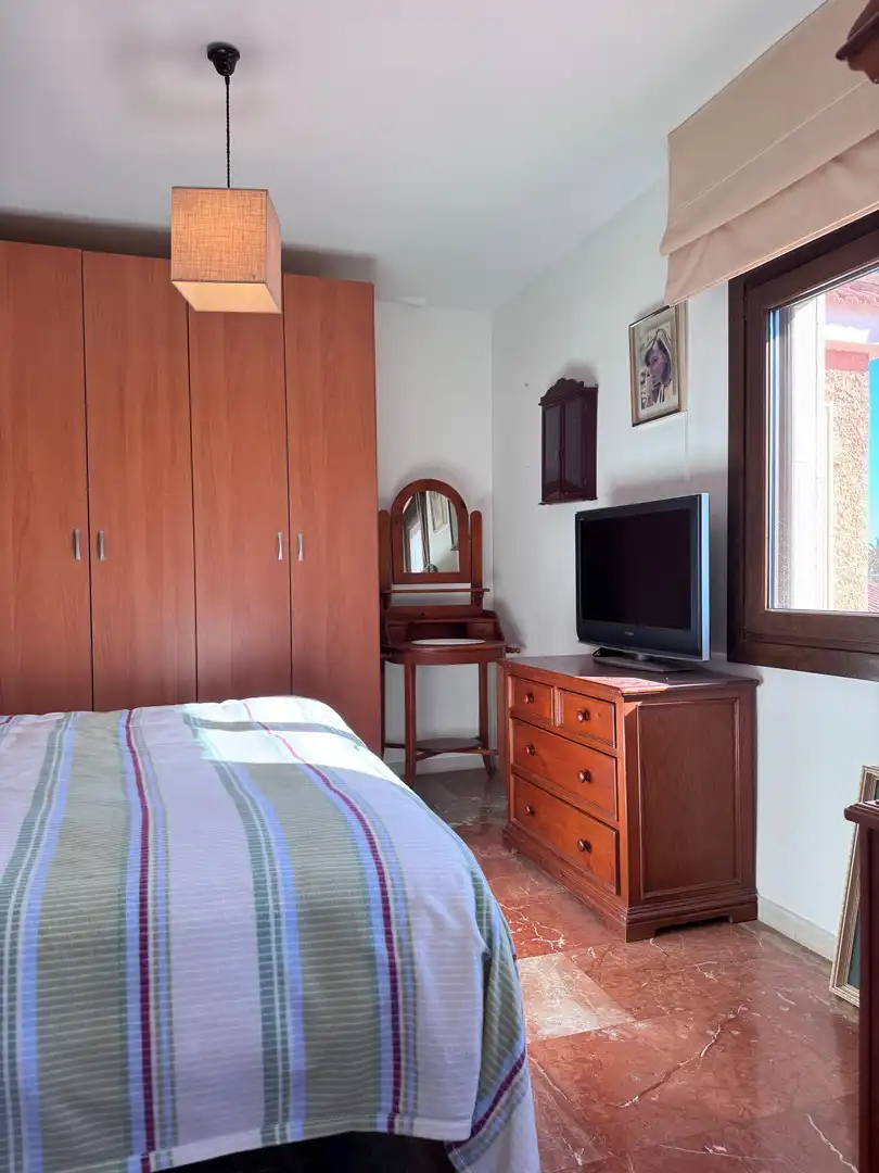 Bedroom of Houses for sale in Roquetas de Mar  with Air Conditioner, Storage room and Swimming Pool