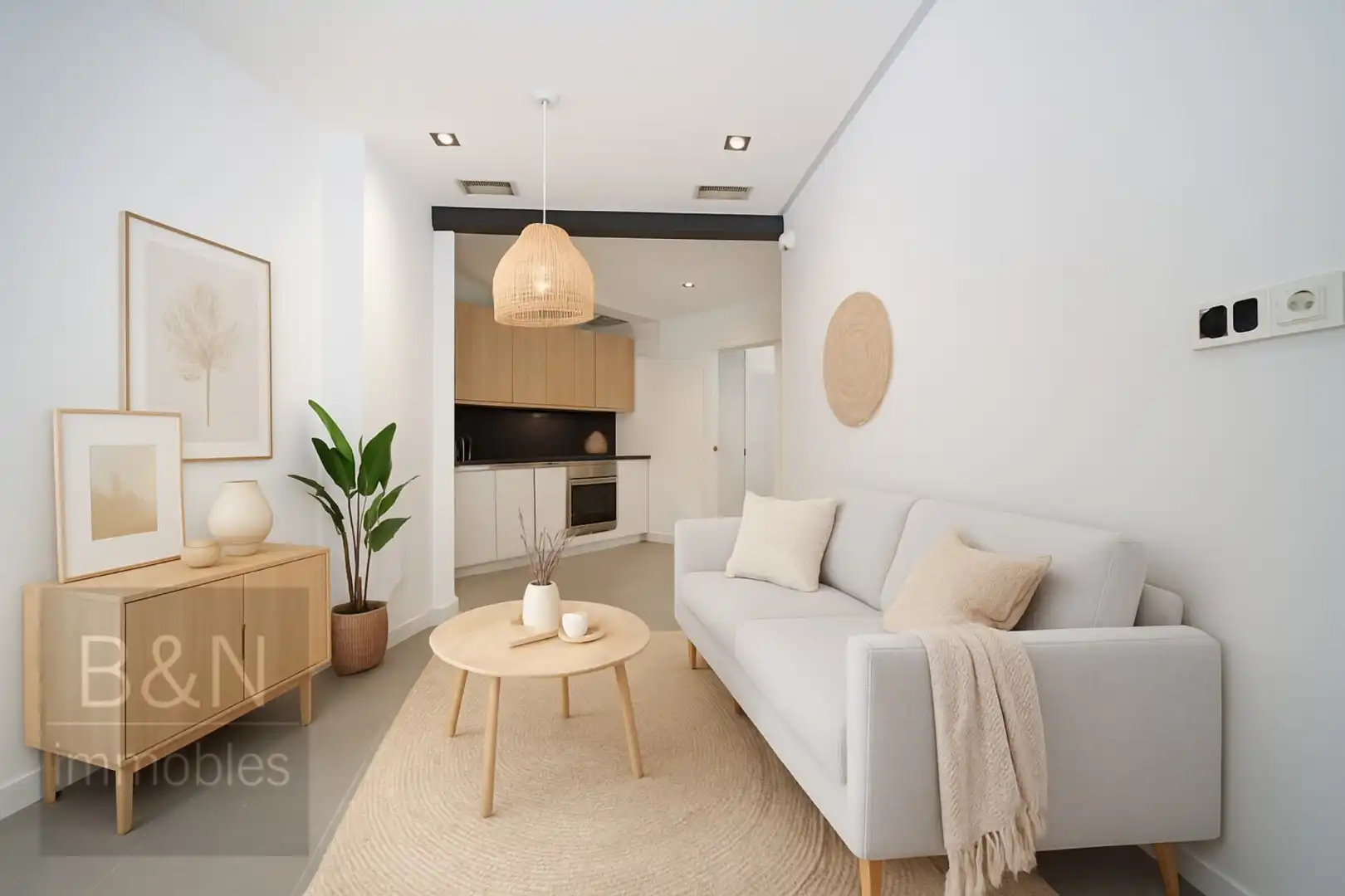 Sala d'estar de Loft en venda en Terrassa amb Aire condicionat i Calefacció