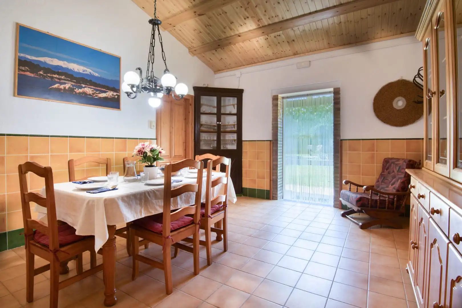 Esszimmer von Country house zum Verkauf in Albons mit Privatgarten, Terrasse und Schwimmbad