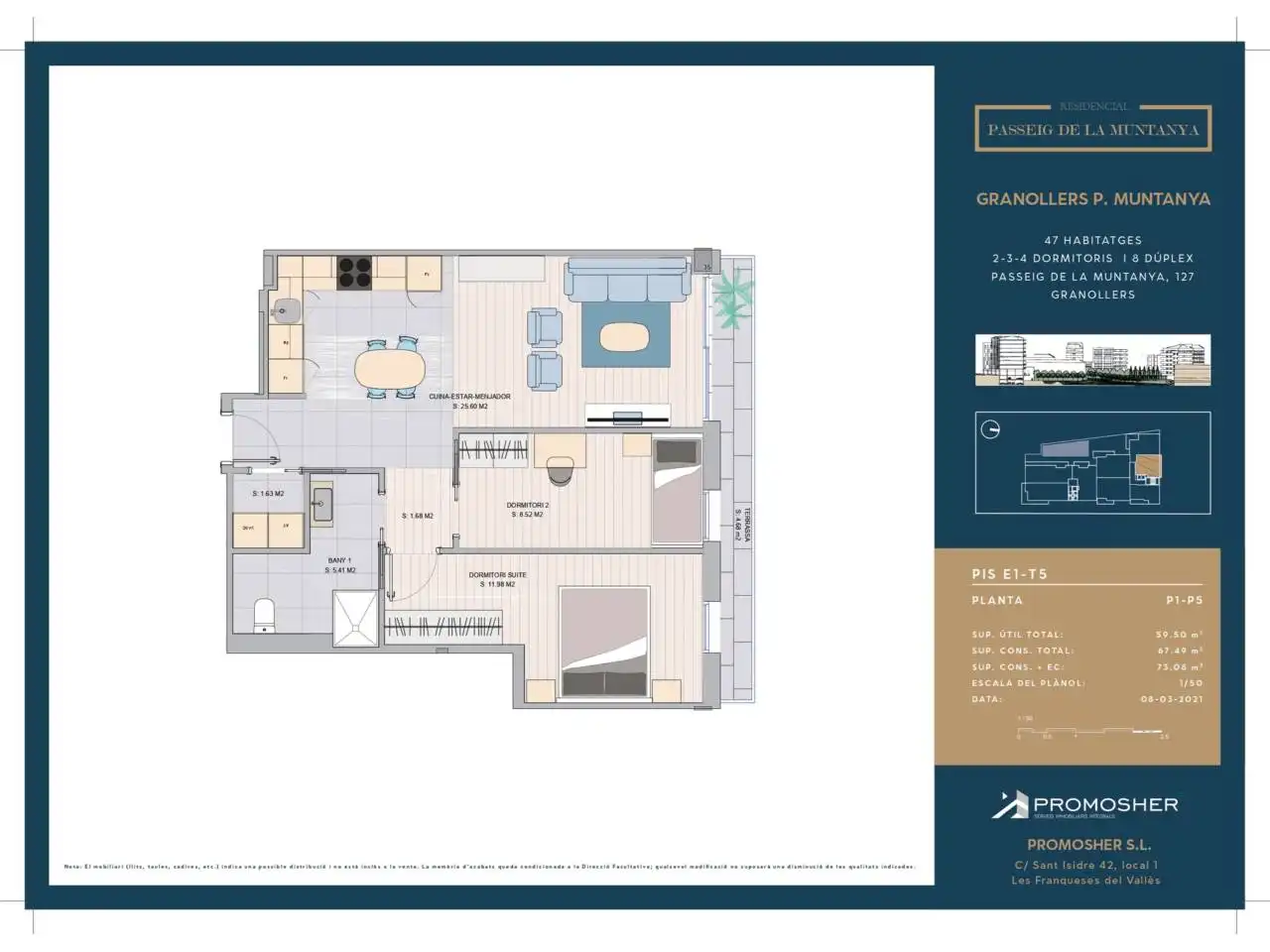 Flat for rent in Paseo DE LA MUNTANYA, Font Verda