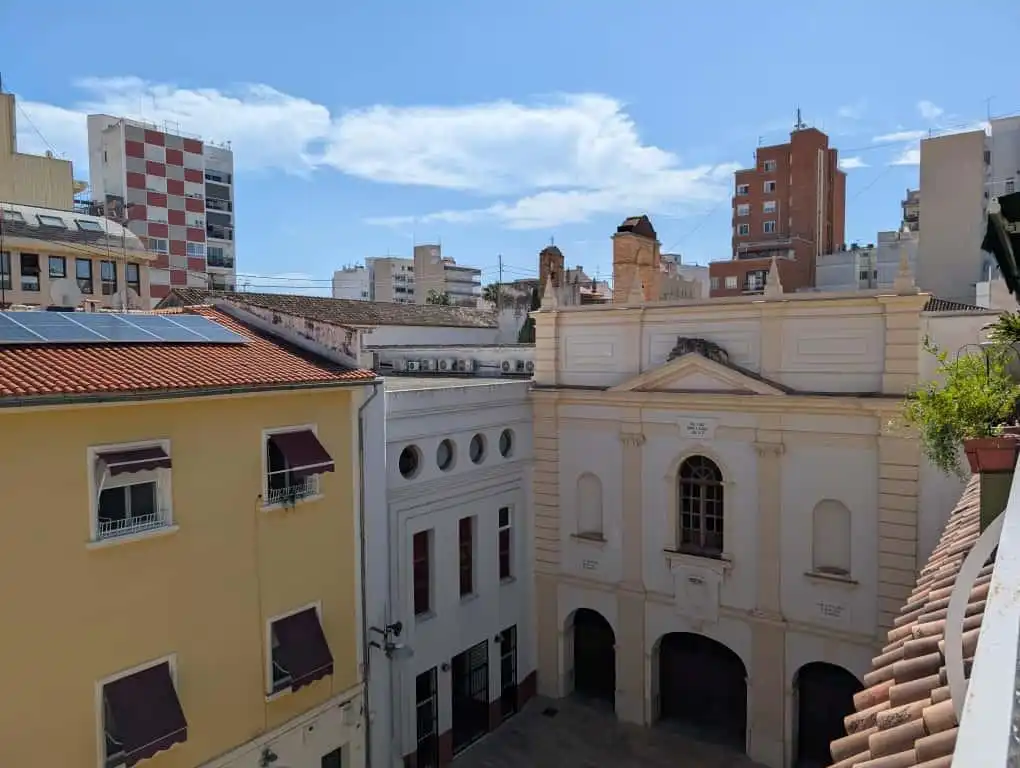 Vista exterior de Dúplex en venda en Gandia amb Aire condicionat, Terrassa i Traster