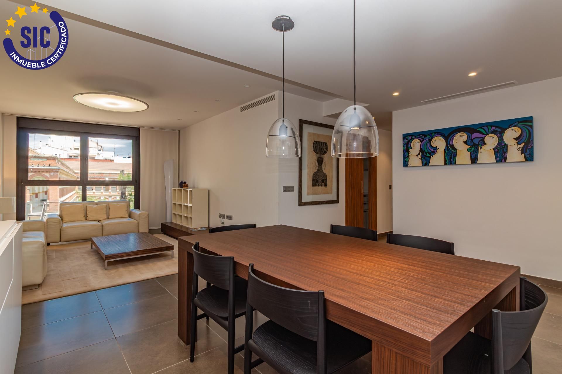 Esszimmer von Wohnung zum Verkauf in Castellón de la Plana / Castelló de la Plana mit Klimaanlage und Abstellraum