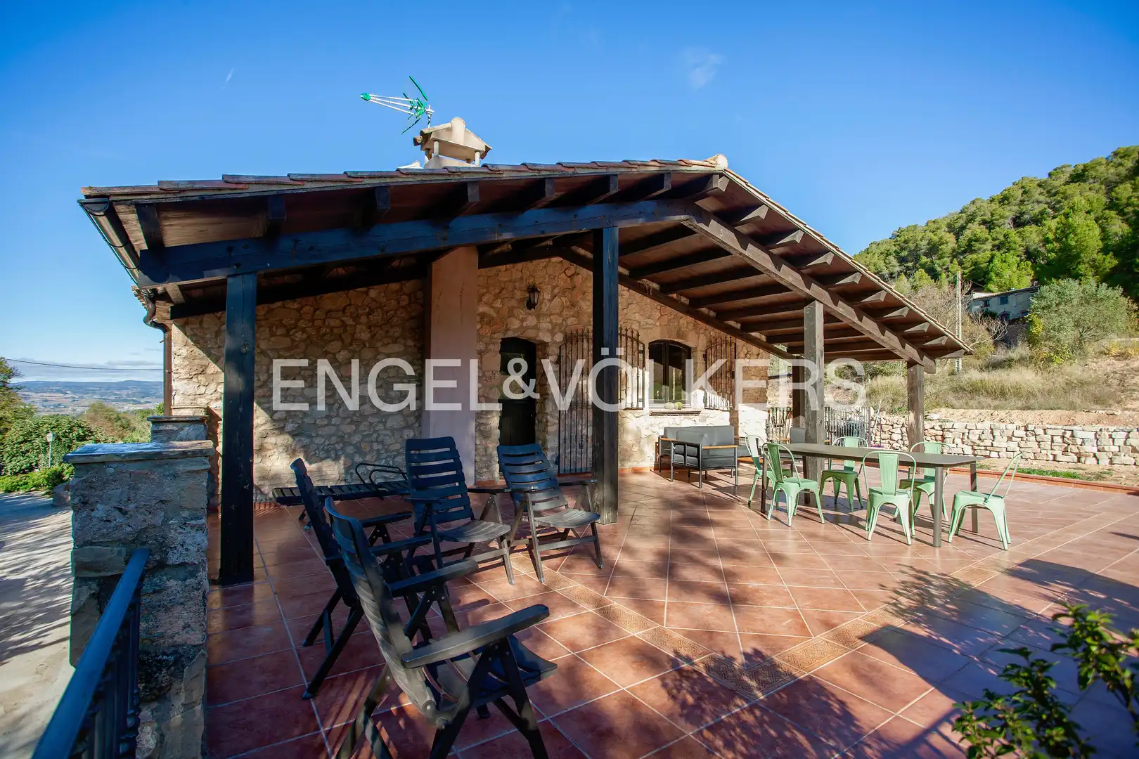 Terraza de Casa o chalet en venta en Montblanc con Aire acondicionado, Calefacción y Jardín privado