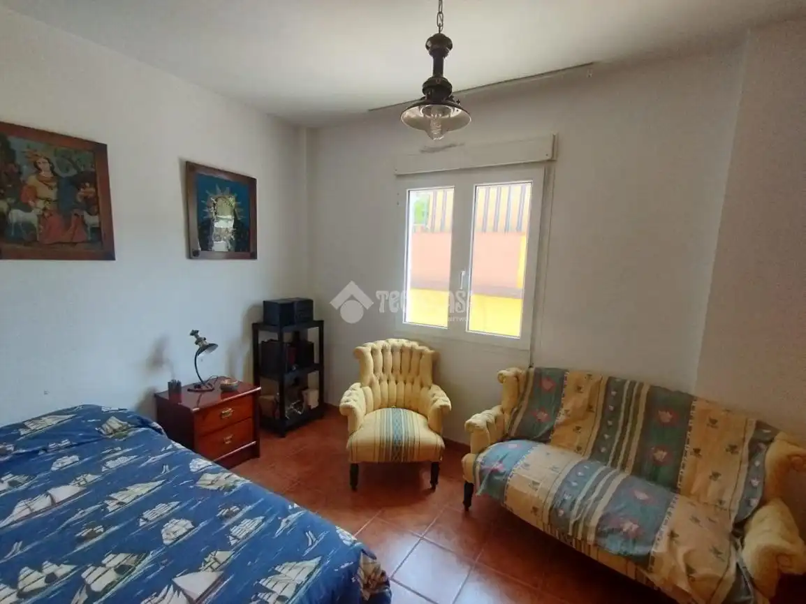Schlafzimmer von Einfamilien-Reihenhaus zum Verkauf in Málaga mit Klimaanlage, Terrasse und Balkon