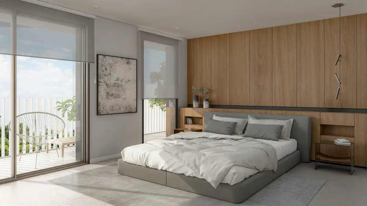 Habitación de Planta baja en venta en Estepona con Aire acondicionado, Jardín privado y Terraza