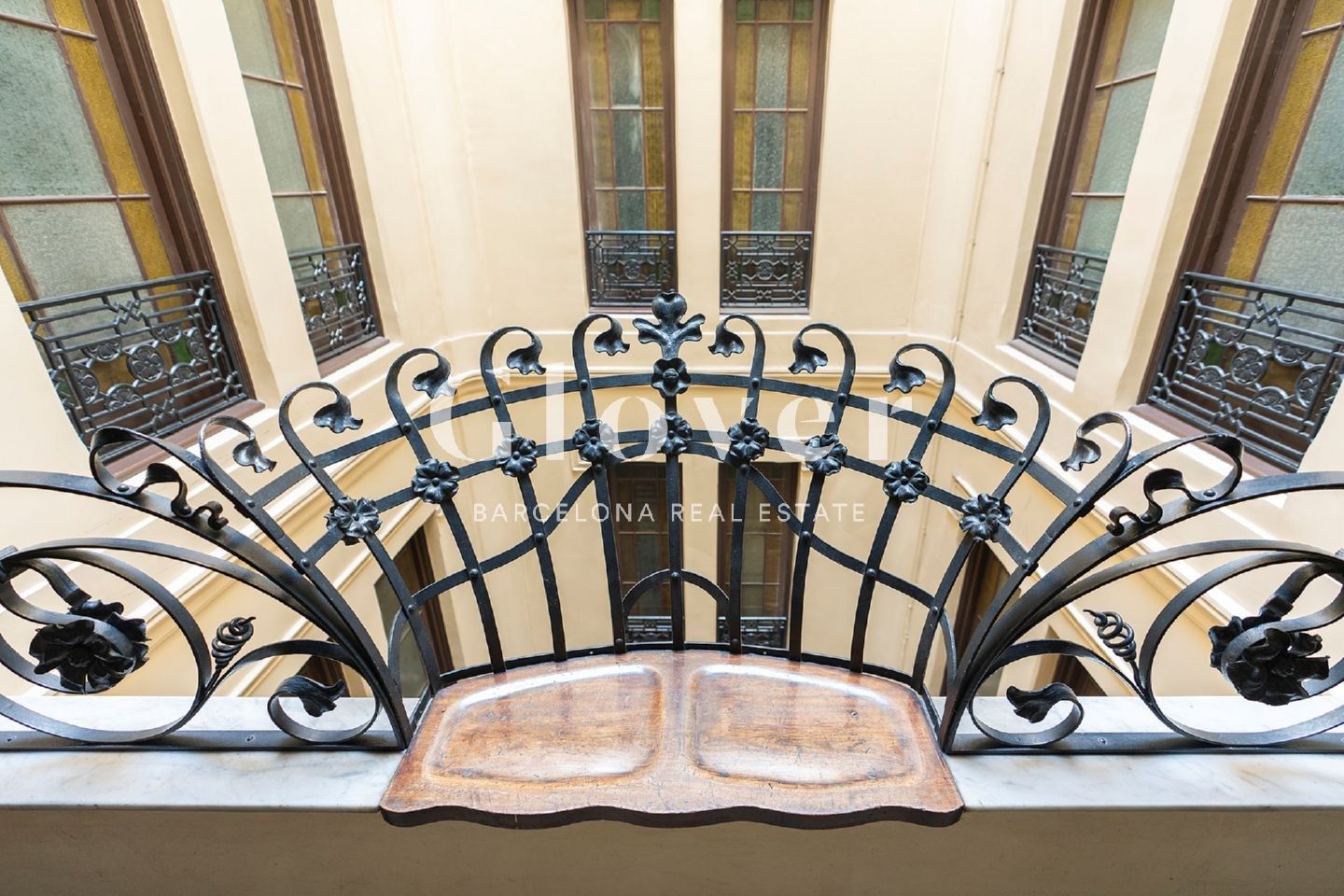 Terraza de Piso de alquiler en  Barcelona Capital con Aire acondicionado y Calefacción