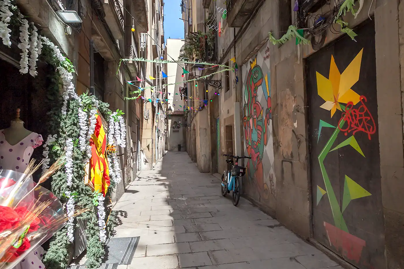 Außenansicht von Wohnung zum Verkauf in Barcelona mit Klimaanlage, Terrasse und Möbliert